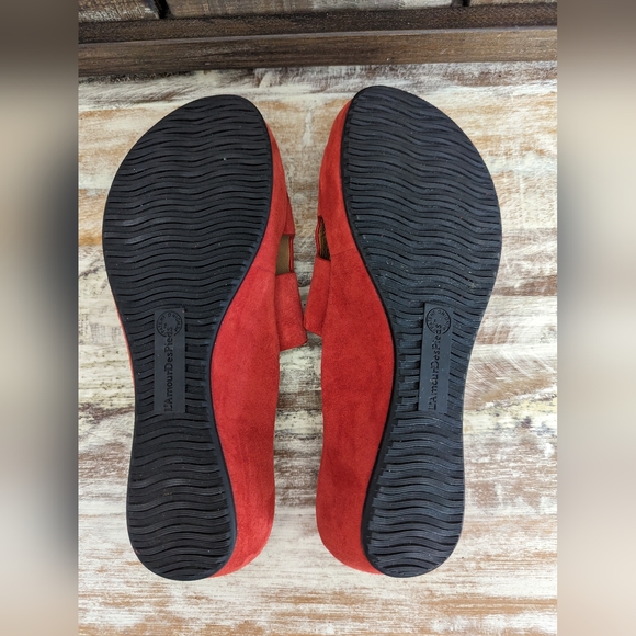 L'Amour Des Pieds, Catiana Suede Slip-on Sandals Size. 6M Women's - Picture 9 of 12